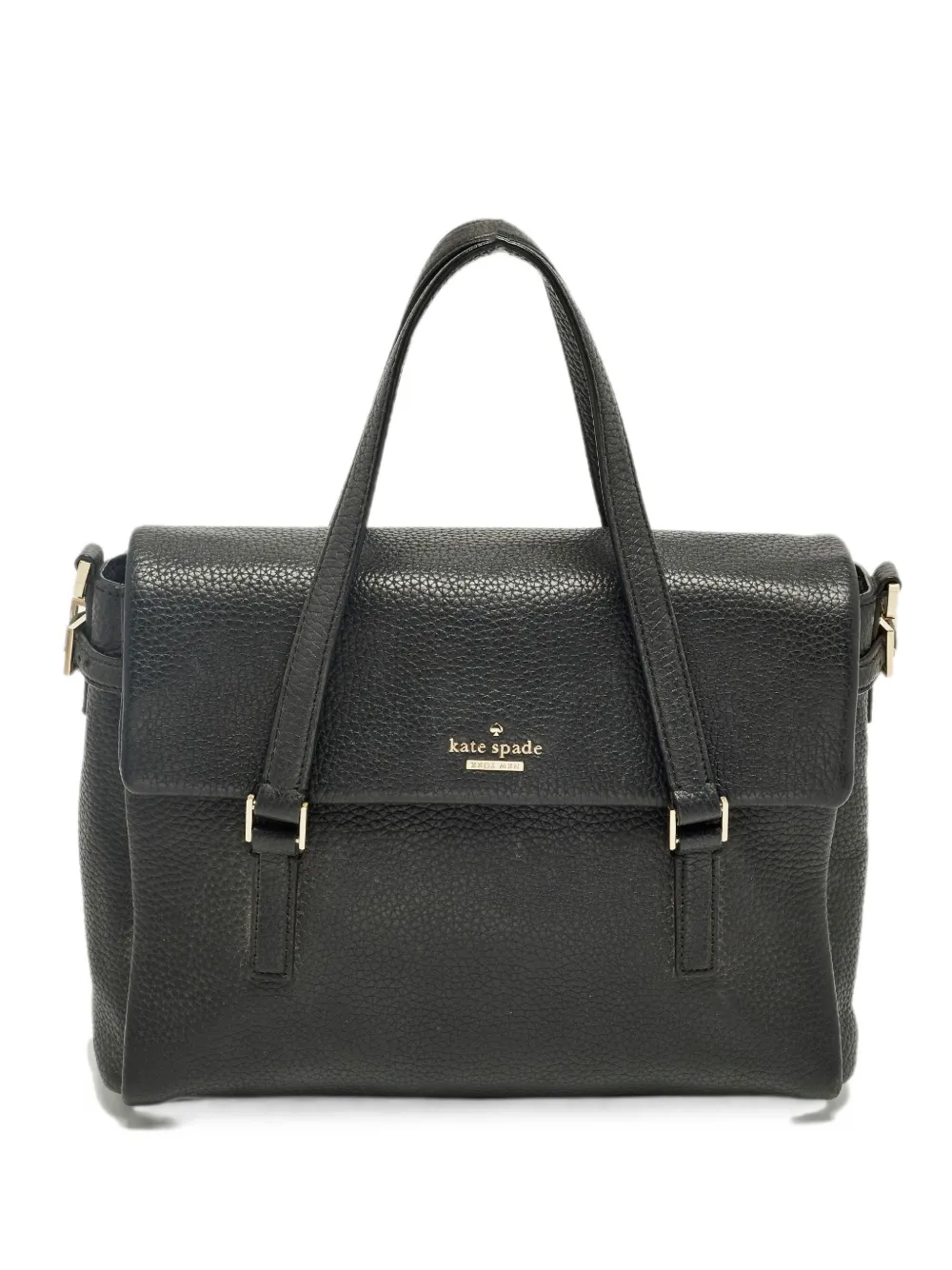 Pre-owned Kate Spade Holden Street Leslie Tote Bag In Black