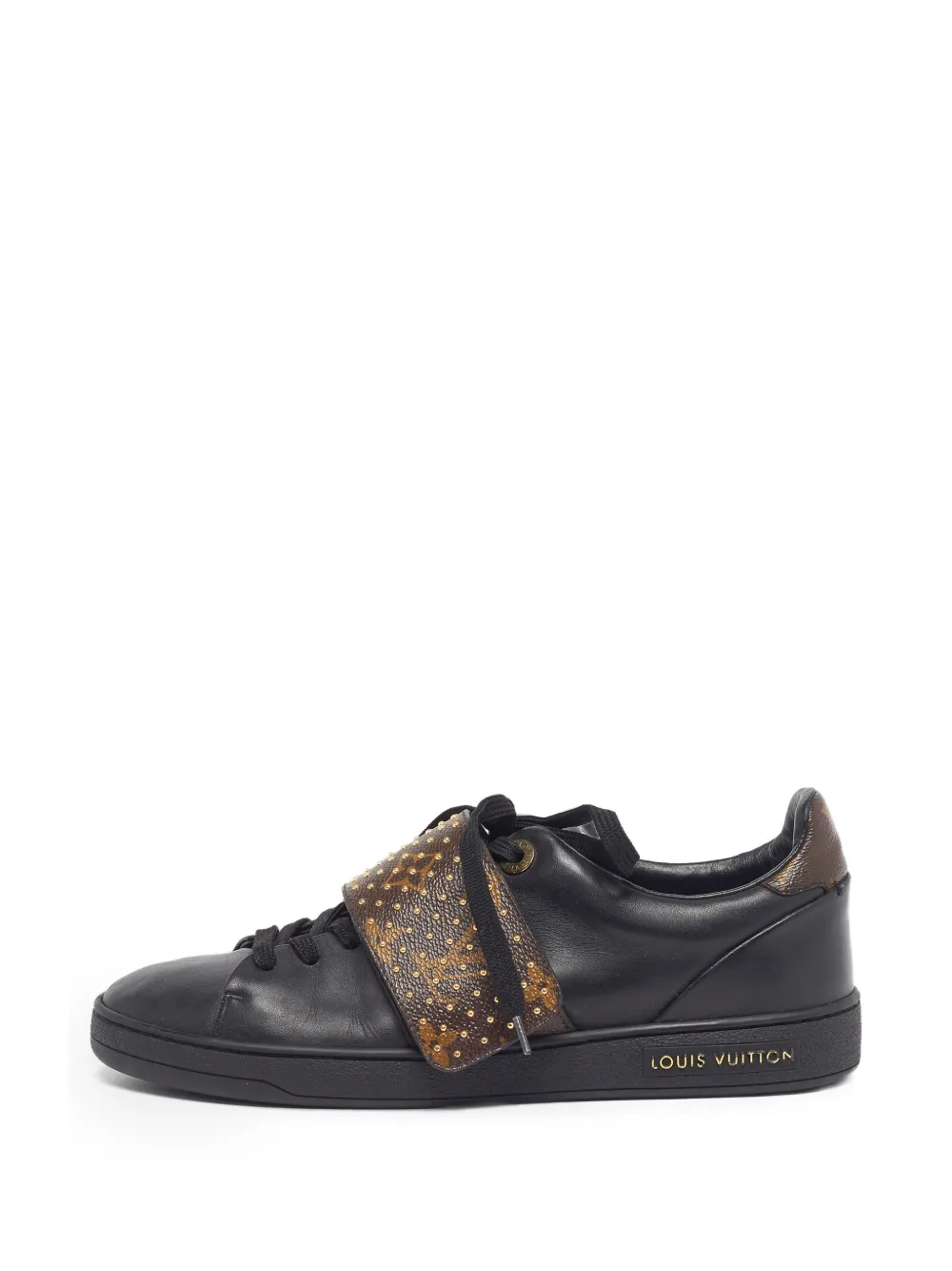 Louis Vuitton Pre-Owned Frontrow Sneakers mit Monogramm - Schwarz