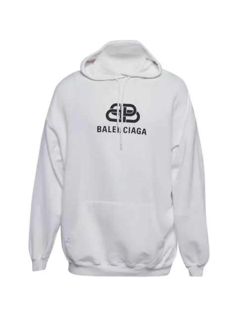 Balenciaga Pre-Owned logo-print hoodie