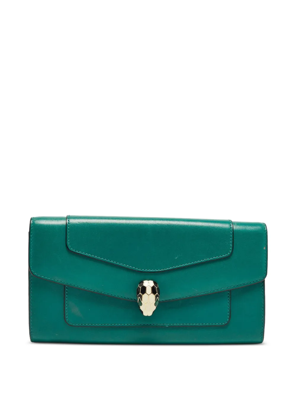 Bvlgari Pre-Owned Serpenti Forever continental wallet - Grün