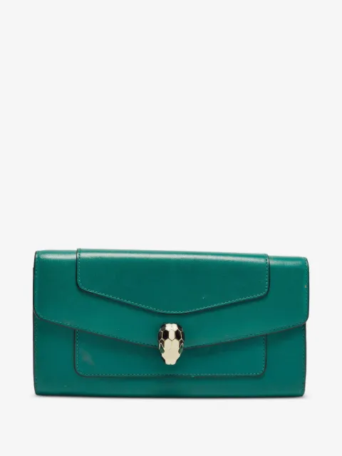 Bvlgari Pre-Owned Serpenti Forever continental wallet