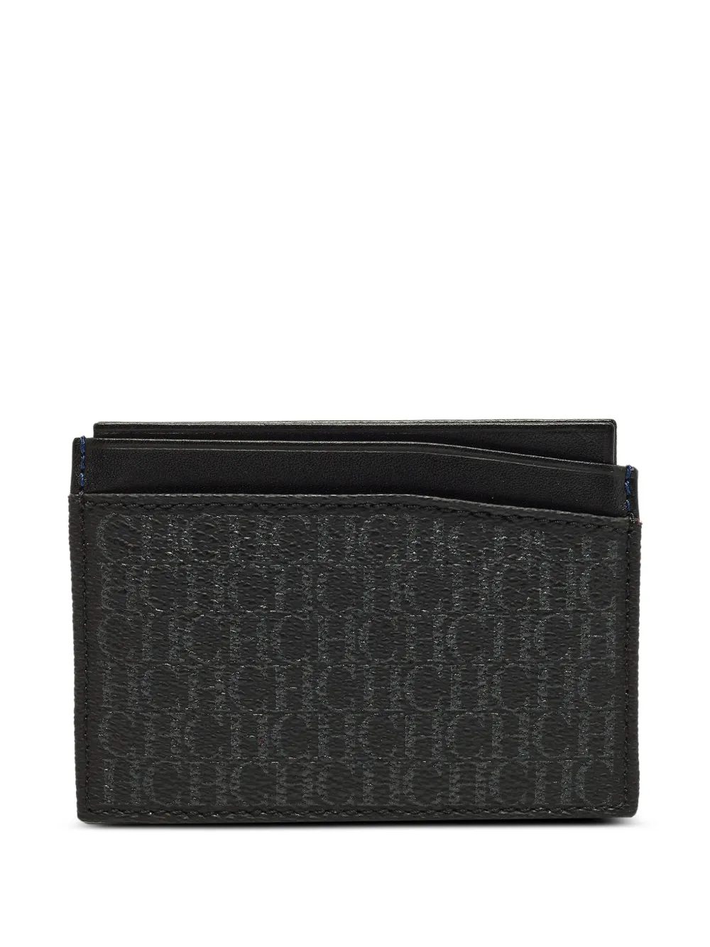 Carolina Herrera Vintage Monogram card holder - Nero