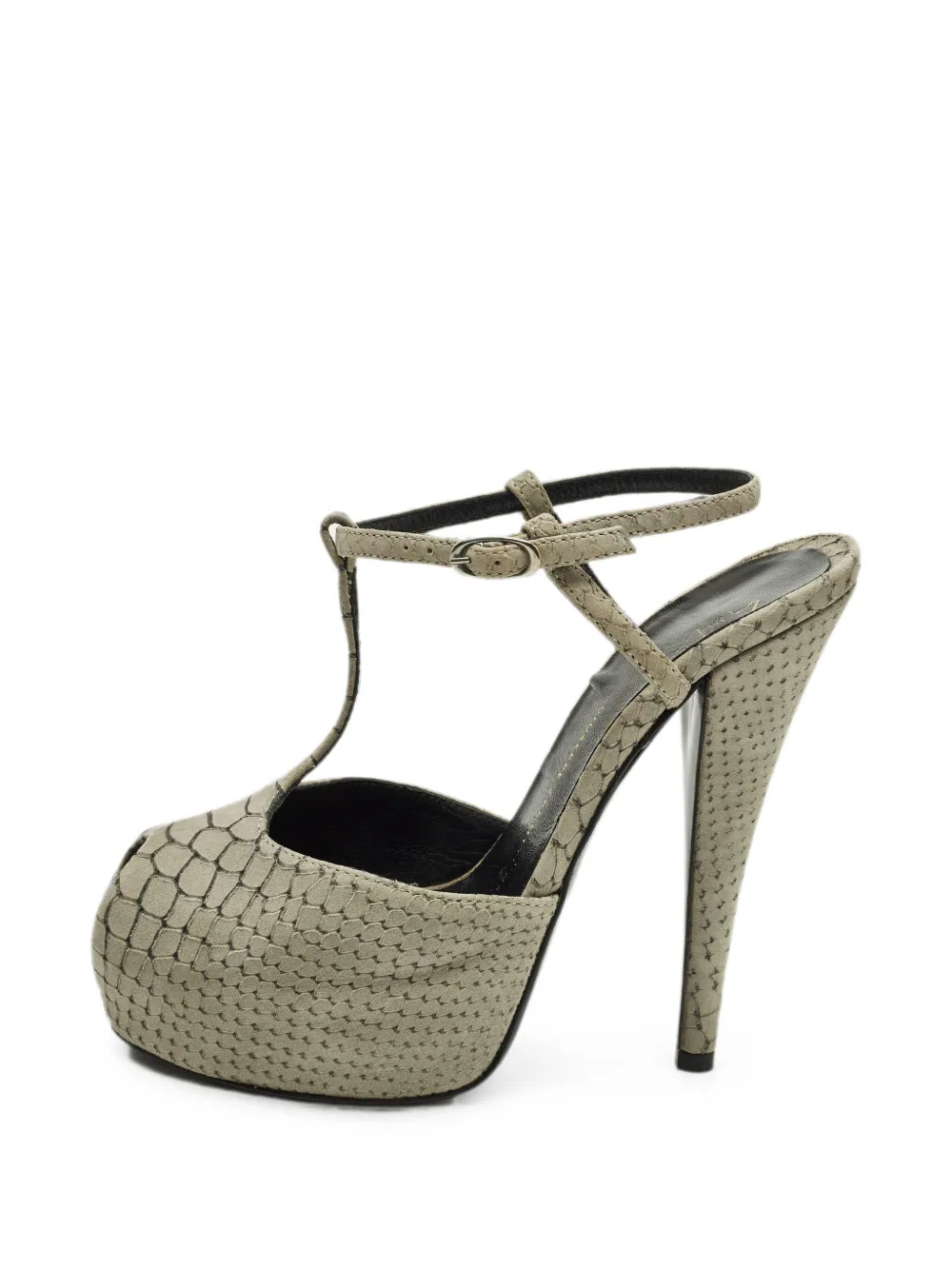 Giuseppe Zanotti Vintage Sandali con cinturino a T - Grigio