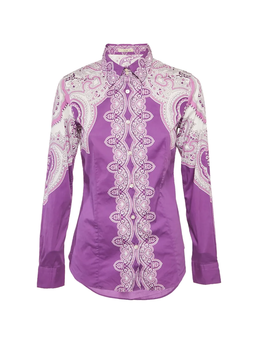 Etro Pre-Owned paisley-print shirt - Viola