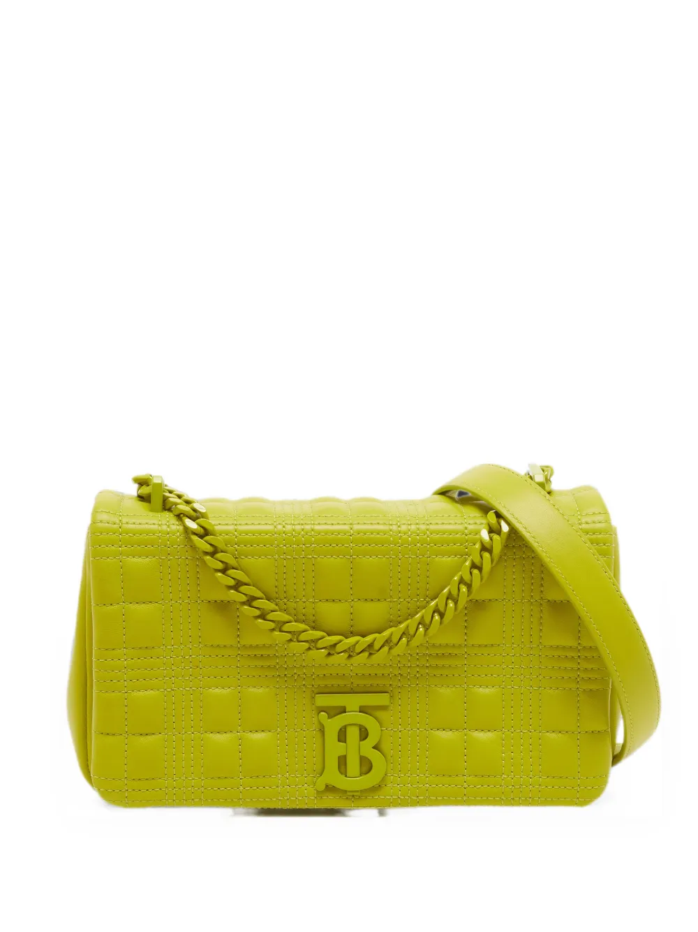 Burberry Pre-Owned Lola quilted shoulder bag - Green