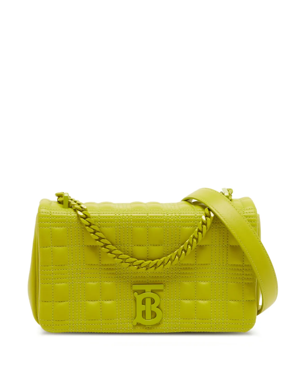 Burberry Pre-Owned Lola quilted shoulder bag - Verde