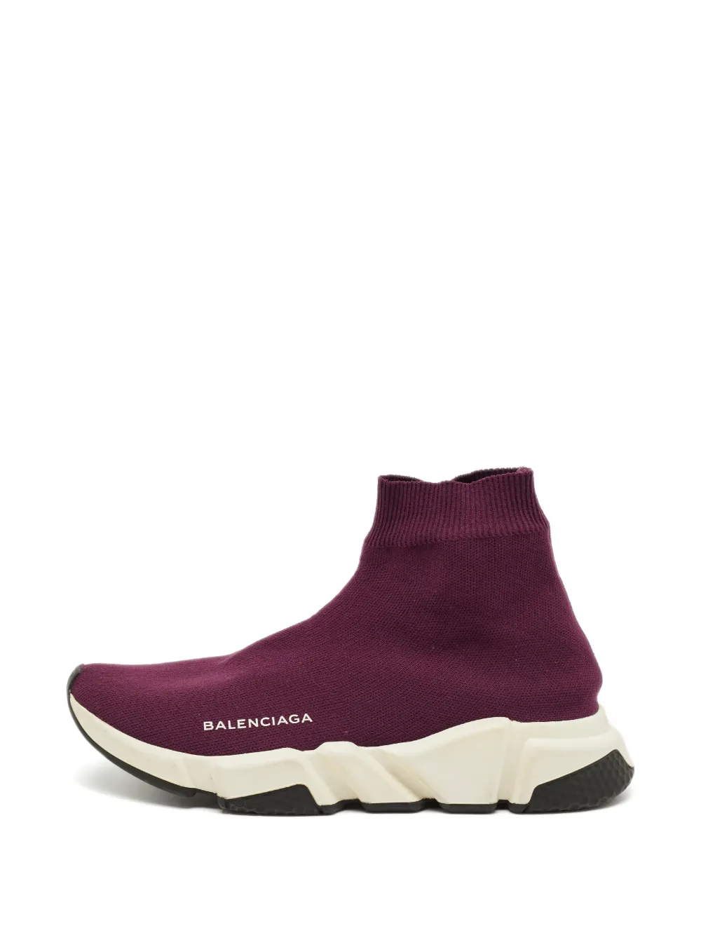 Balenciaga Pre-Owned Sneakers Speed in maglia - Rosso