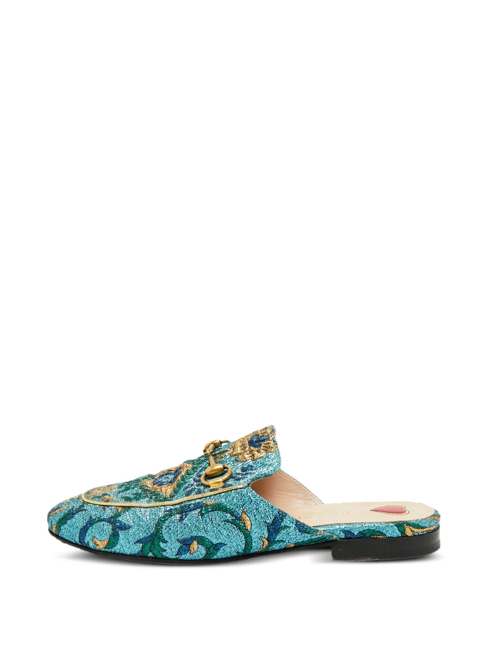 Gucci Pre-Owned Princetown Horsebit mules - Blau