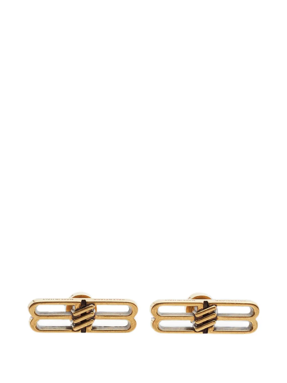 Balenciaga Pre-Owned BB Icon earrings - Oro