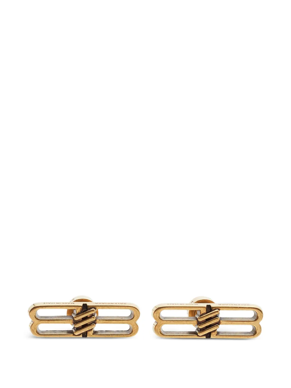 Balenciaga Pre-Owned BB Icon earrings - Oro