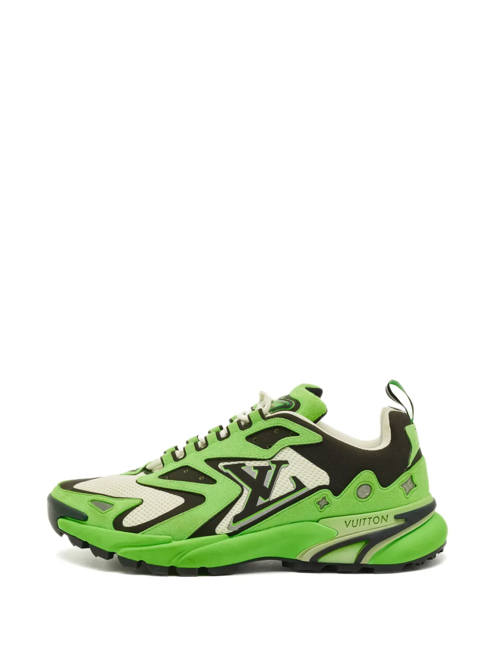 Louis Vuitton Pre-Owned Sneakers Runner con lacci - Verde