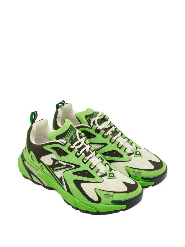 Louis Vuitton Pre-Owned Runner Tatic lace-up Sneakers | Green