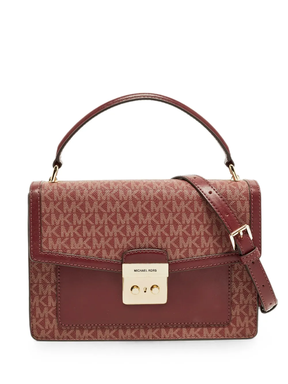 Michael Kors Vintage Johara top tote bag - Rot