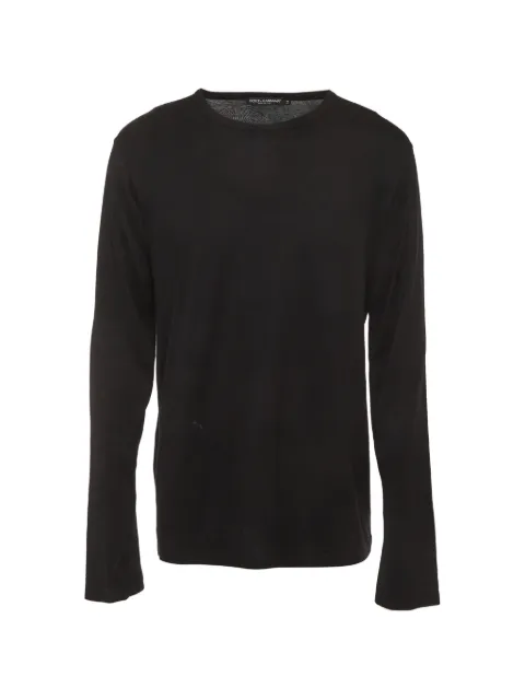 Dolce & Gabbana Pre-Owned long-sleeves T-shirt