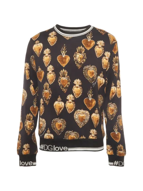 Dolce & Gabbana Pre-Owned Sacred Heart print hoodie