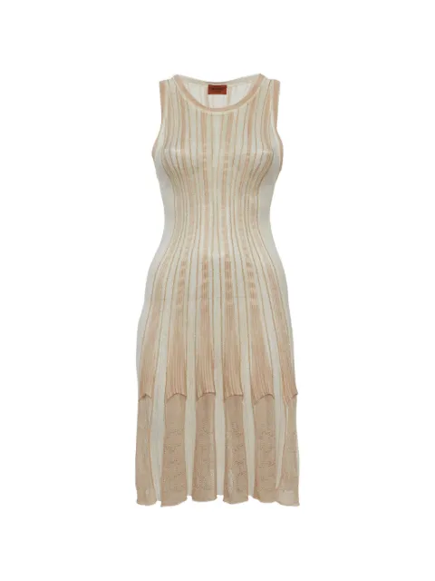 Missoni Pre-Owned lurex knit flared mini dress