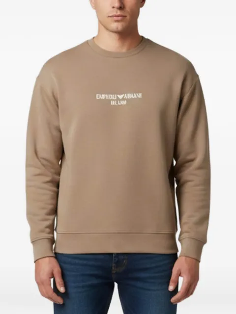 Emporio Armani Pre-Owned logo graphic sweatshirt