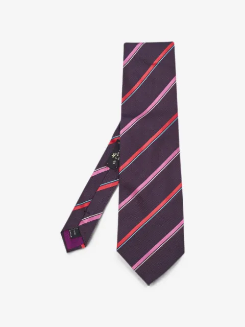 Etro Pre-Owned striped tie