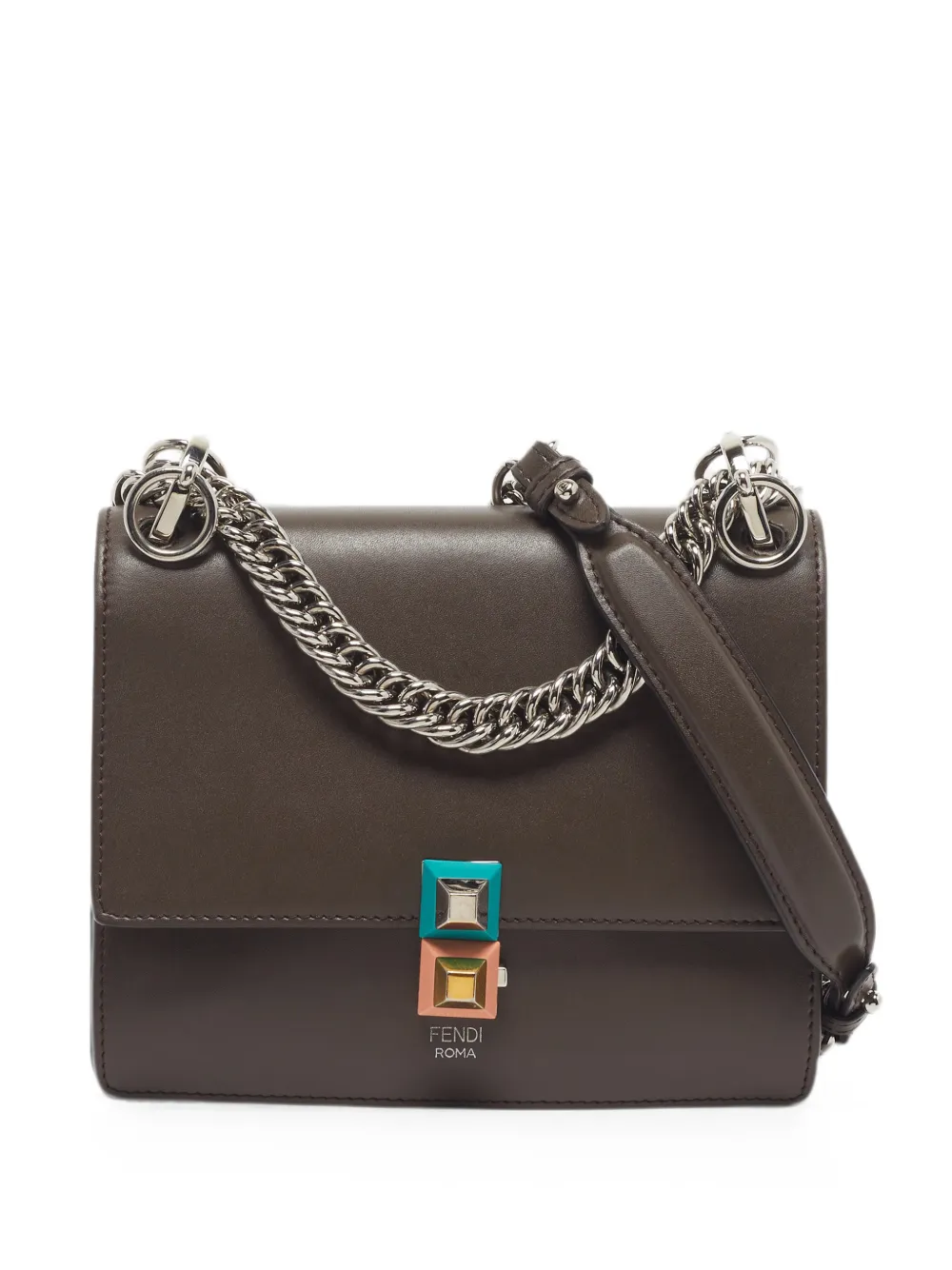 Fendi Pre-Owned Borsa a spalla Kan I - Marrone