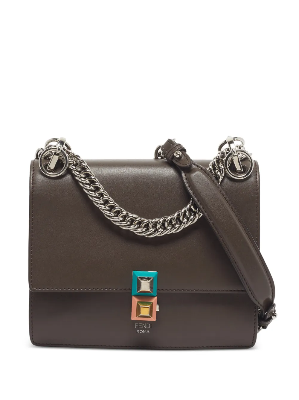 Fendi Pre-Owned Borsa a spalla Kan I - Marrone