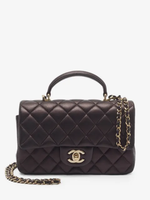 CHANEL Pre-Owned quilted CC turn-lock handbag