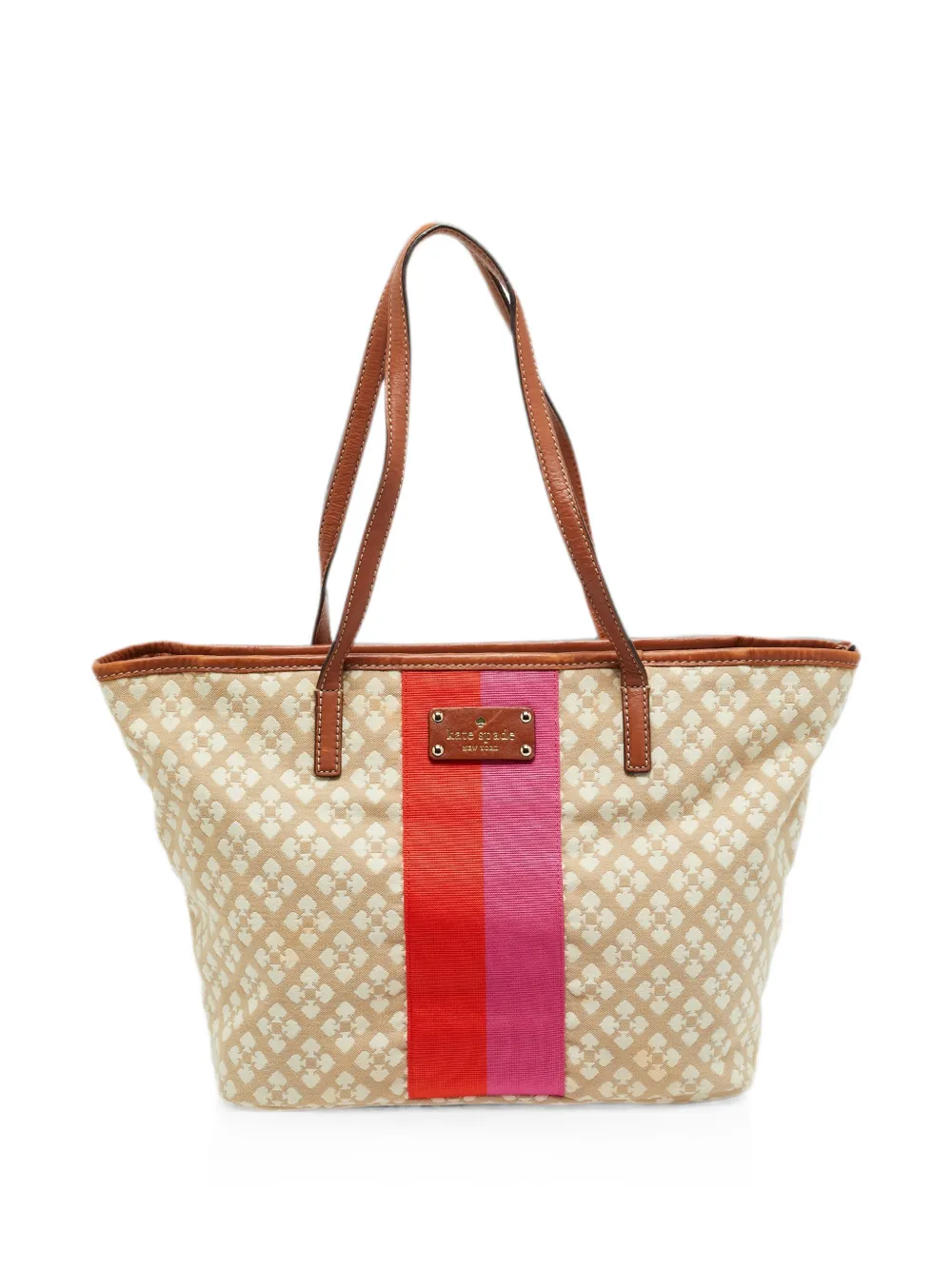 Kate Spade Harmony logo-print tote bag - Toni neutri