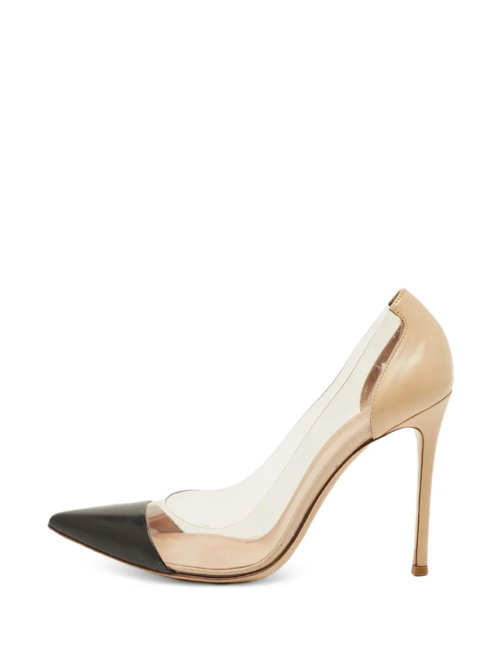 Gianvito Rossi panelled pumps - Neutrals