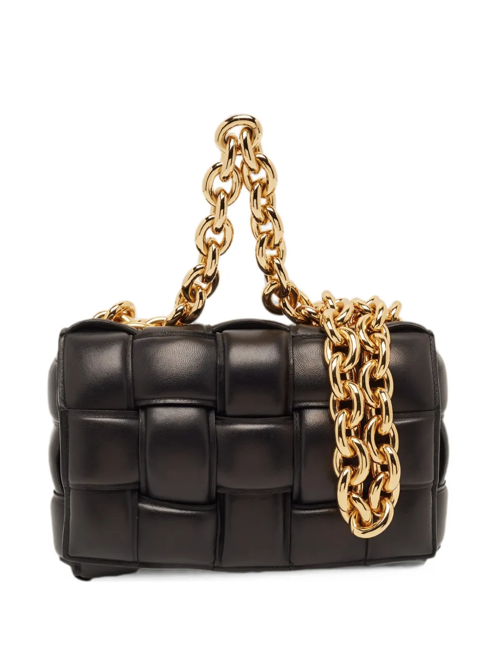 Bottega Veneta Pre-Owned Cassette padded shoulder bag - Nero