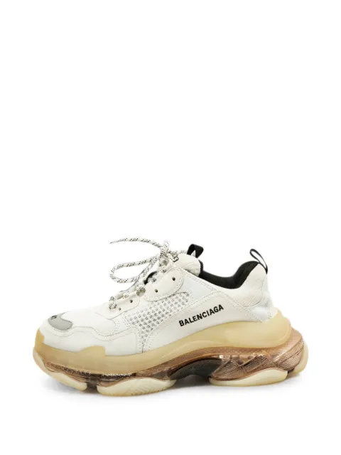 Balenciaga Pre-Owned Triple S Clear sneakers