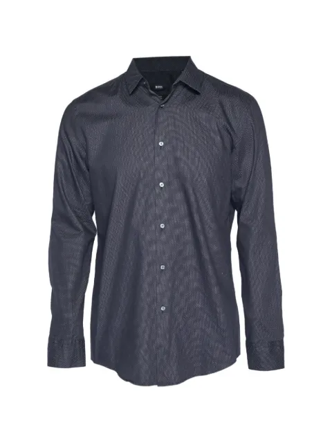 BOSS camisa con motivo