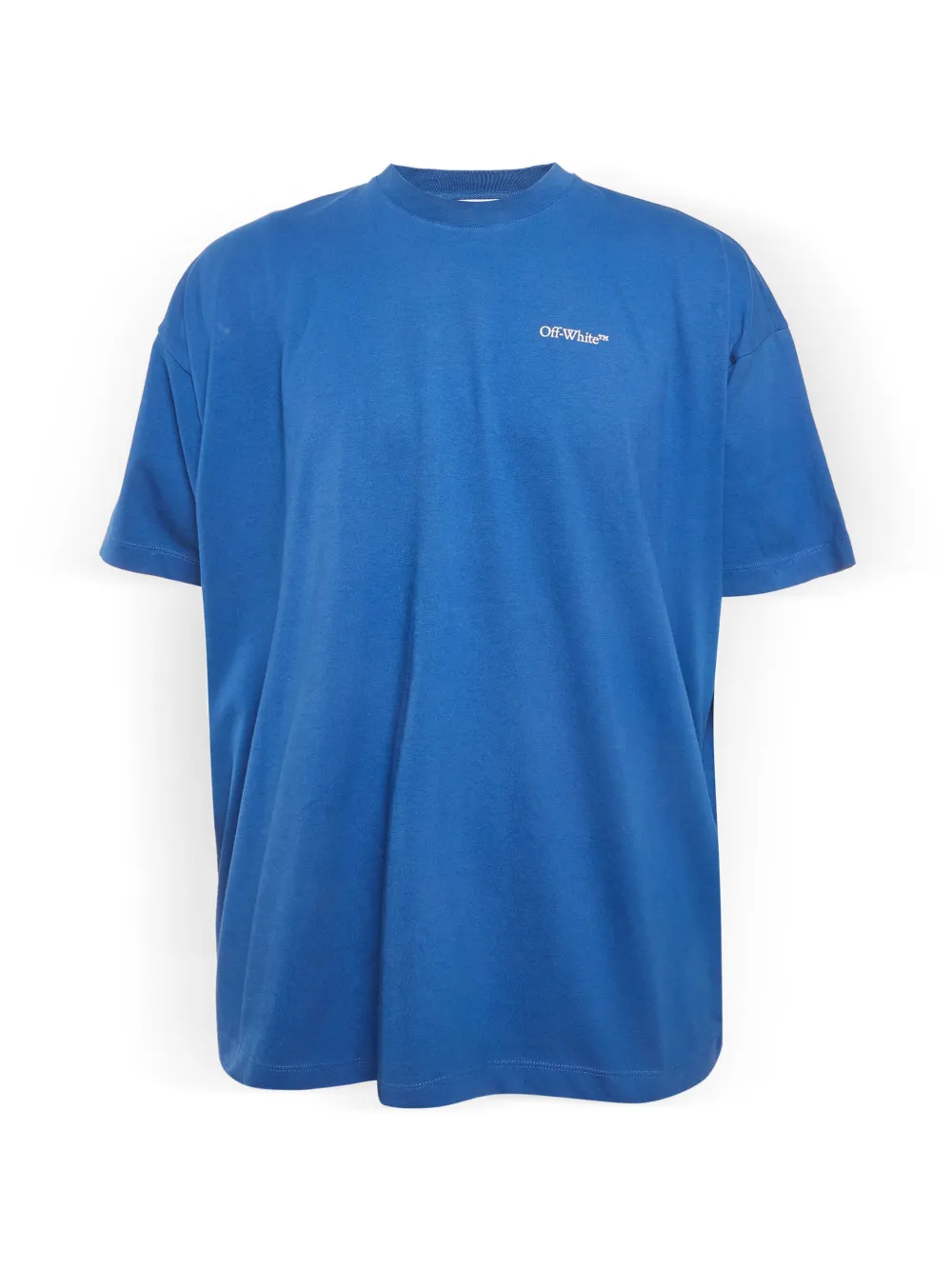 Off-White Pre-Owned Arrow-print T-shirt - Blu
