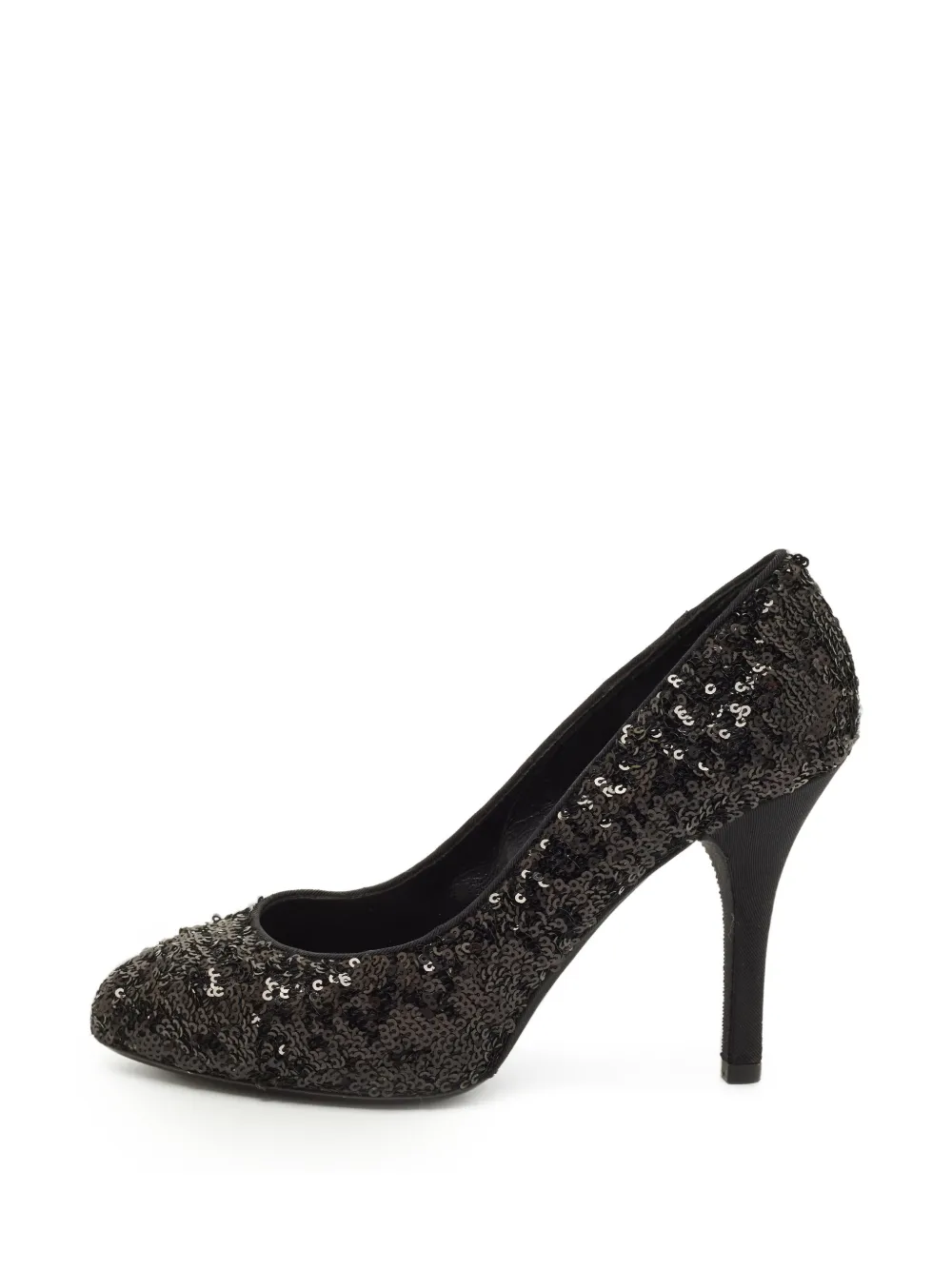 Dolce & Gabbana Pre-Owned sequin-embellishment pumps - Nero
