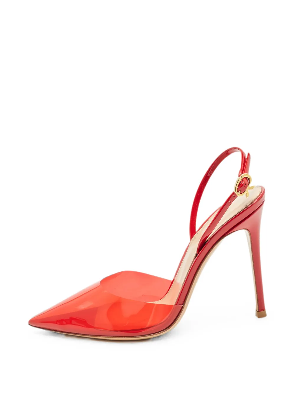 Gianvito Rossi pointed-toe pumps - Rot