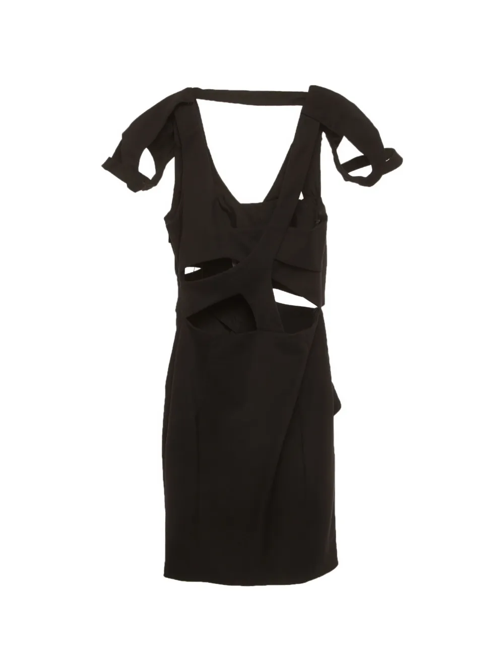 Gucci Pre-Owned Minikleid mit Cut-Out - Schwarz