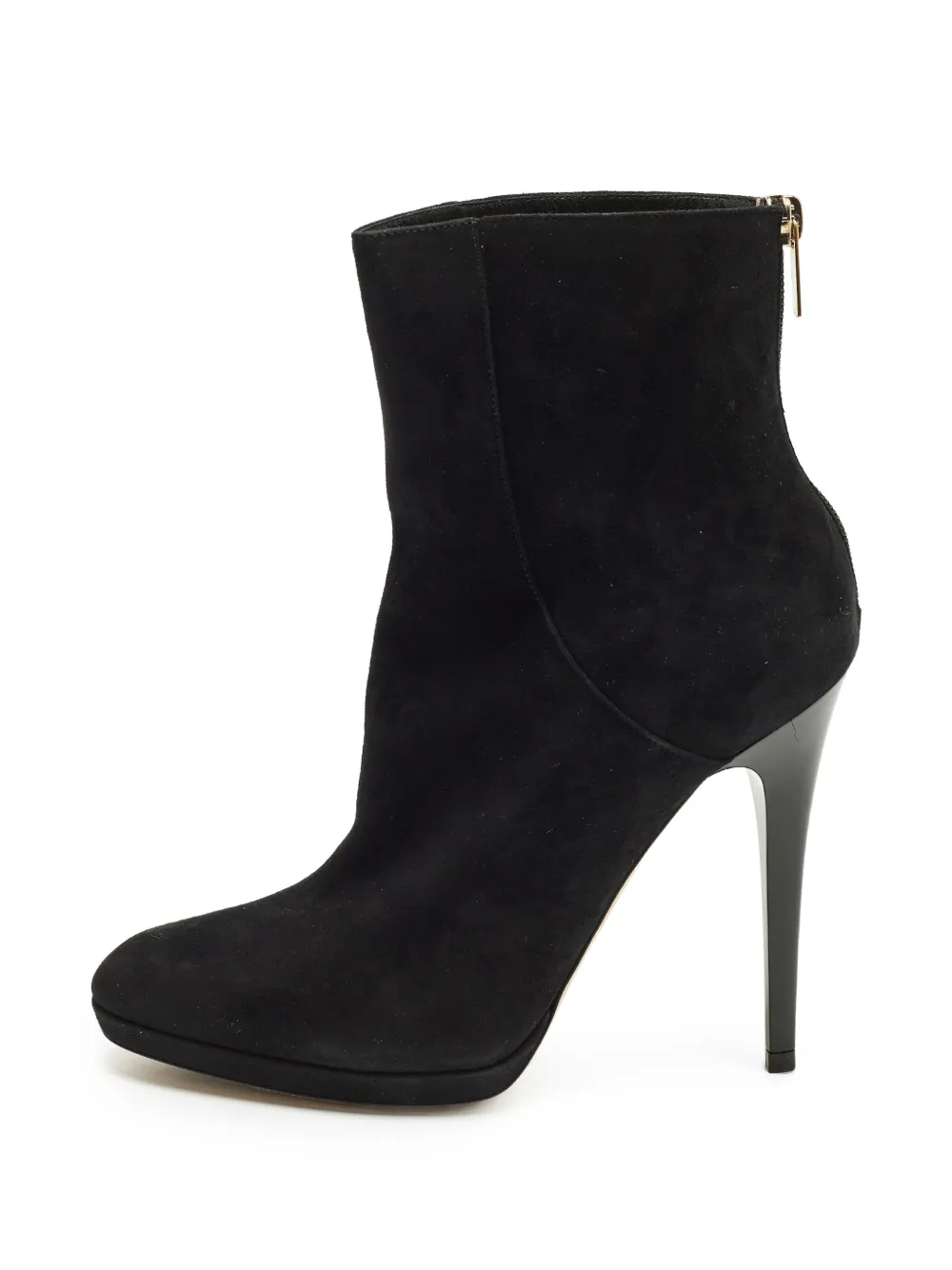 Jimmy Choo Pre-Owned bottines Gracie en daim - Noir Jimmy Choo Pre-Owned bottines Gracie en daim - Noir