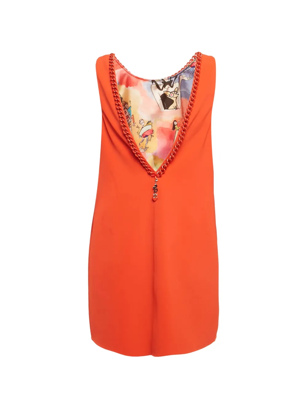 Elisabetta Franchi shift mini dress - Arancione