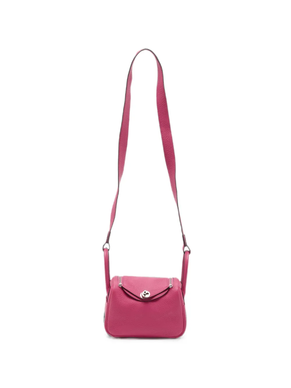 Hermès Pre-Owned Borsa a spalla Lindy Mini - Rosa