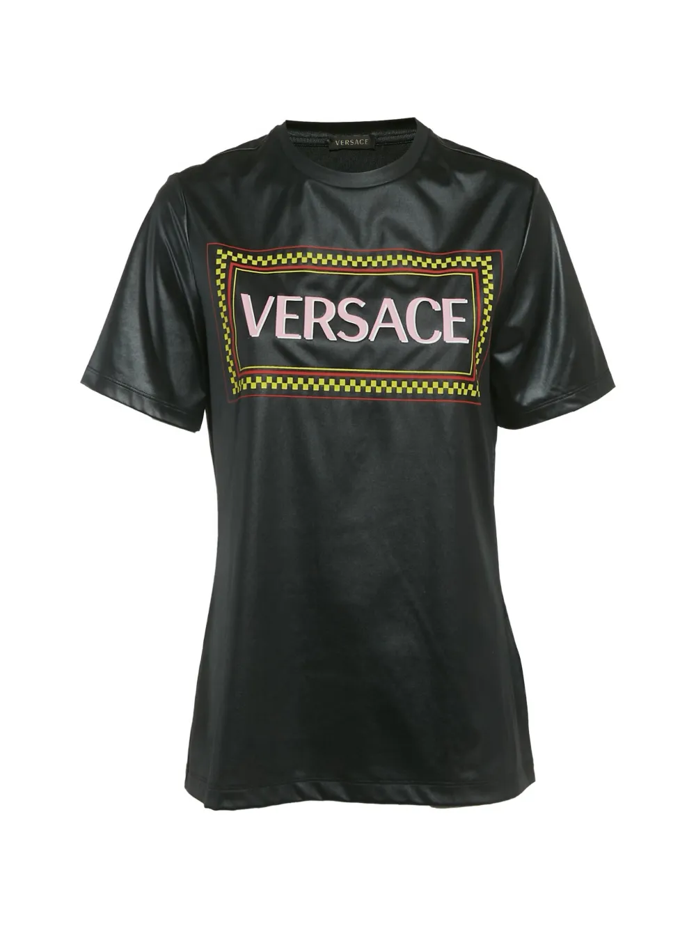Versace Pre-Owned graphic logo T-shirt - Nero
