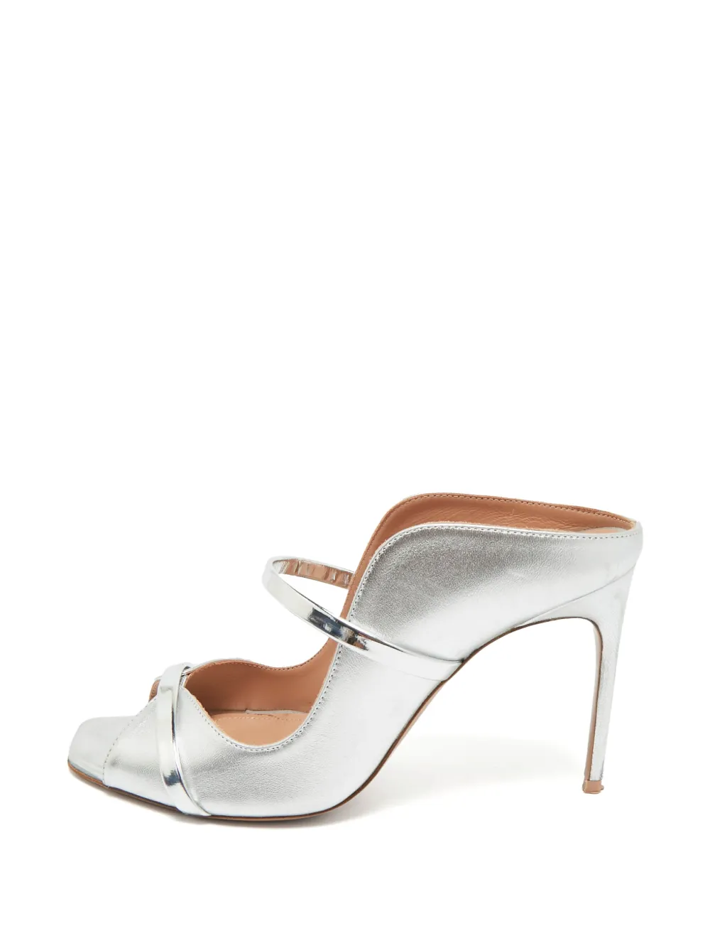 Malone Souliers Maureen sculptural sandals - Silver