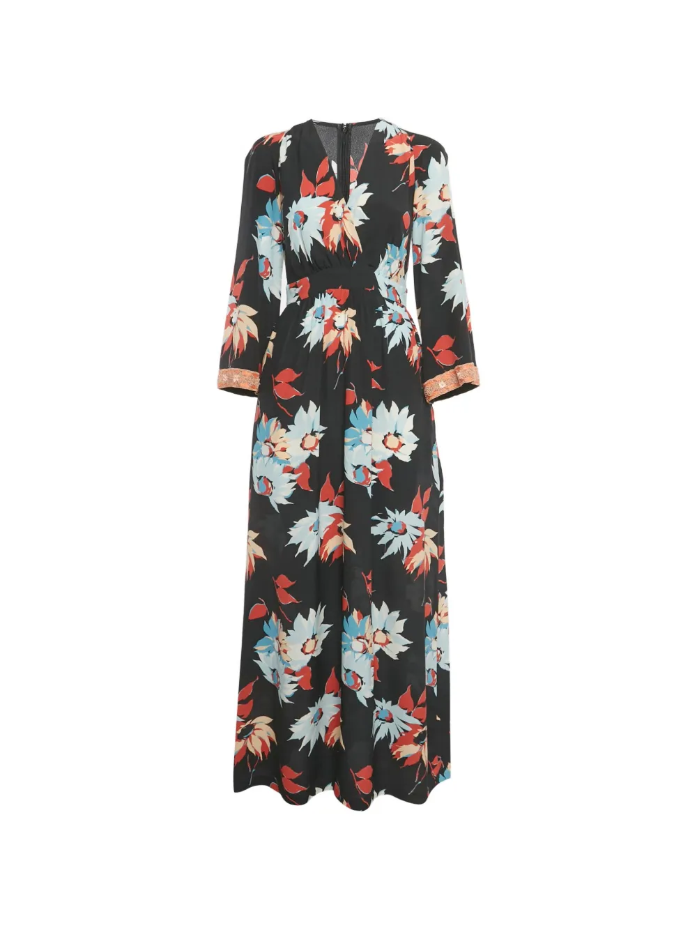 Etro Pre-Owned Abito a fiori - Nero