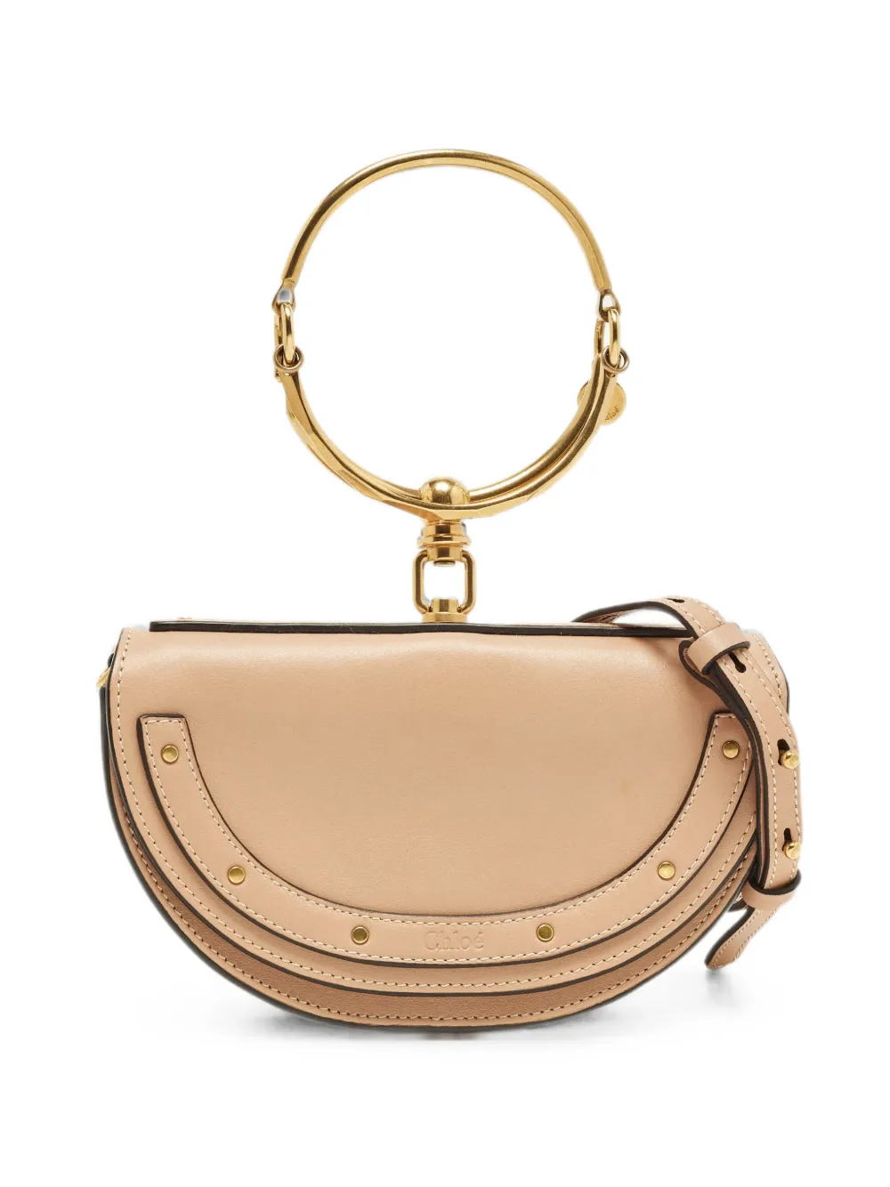Chloé Pre-Owned small Nile bracelet tote bag - Toni neutri