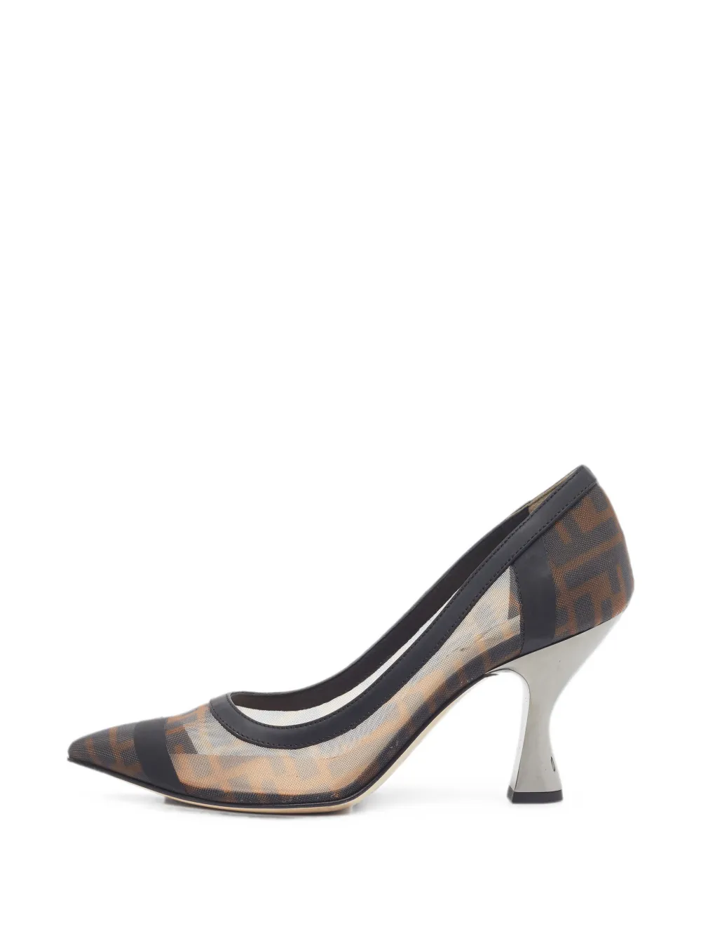 Fendi Pre-Owned Colibri net pumps - Nero