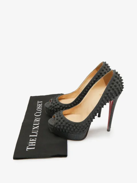 Christian Louboutin Pre-Owned Lady Peep Spikes Pumps