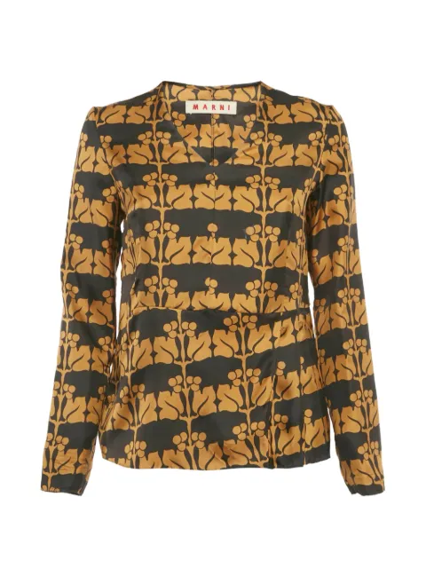 Marni Pre-Owned blusa estampada