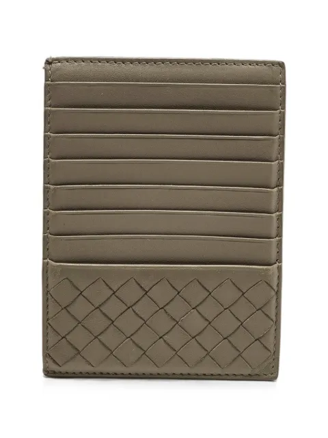 Bottega Veneta Pre-Owned Intrecciato zip card holder