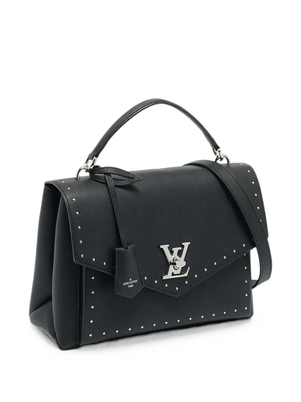 Louis Vuitton Pre-Owned 2018 Mylockme studded tote bag - Nero