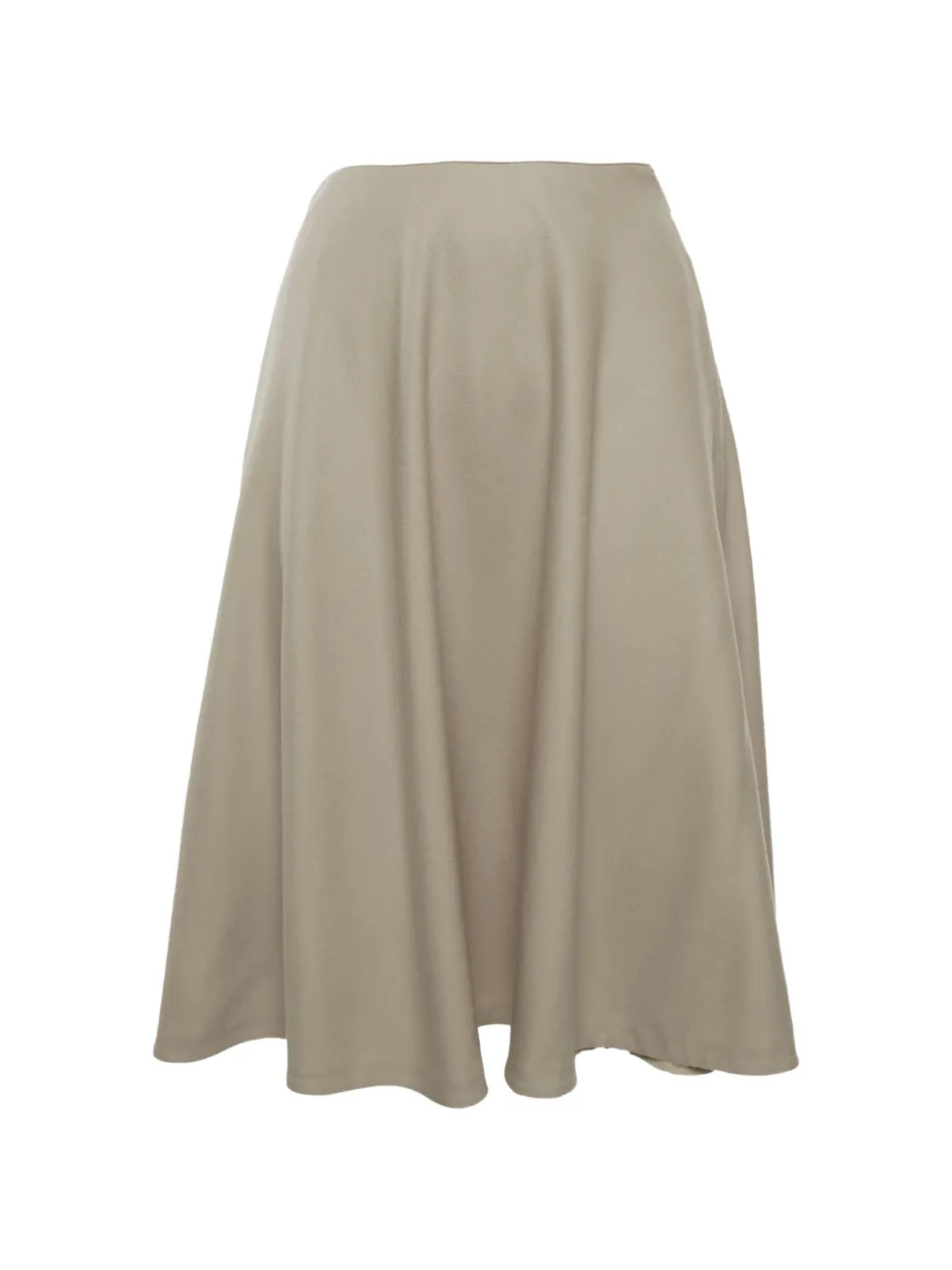 Gucci Pre-Owned flared midi skirt - Toni neutri
