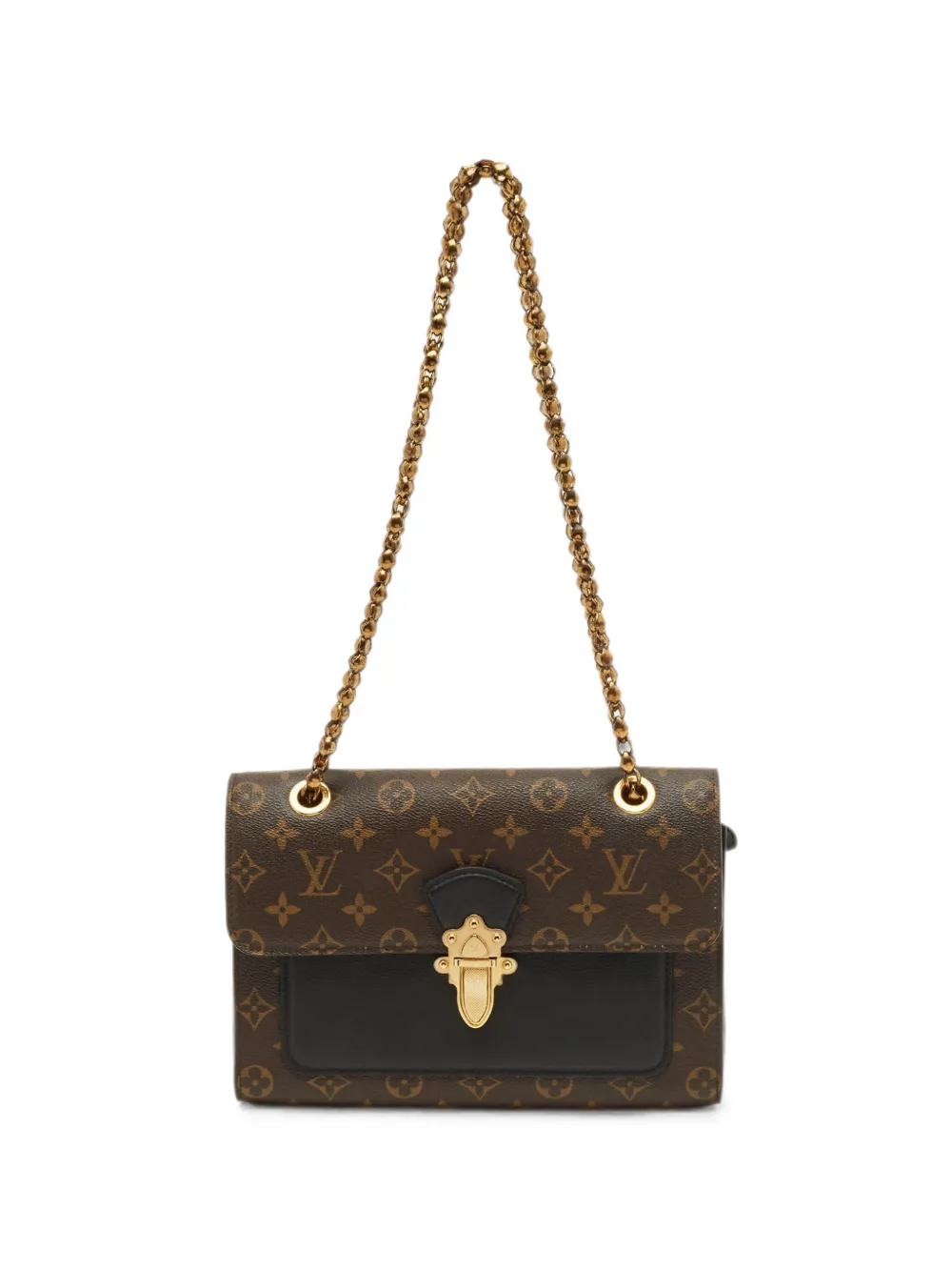 Louis Vuitton Pre-Owned 2019 Victoire canvas shoulder bag - Marrone