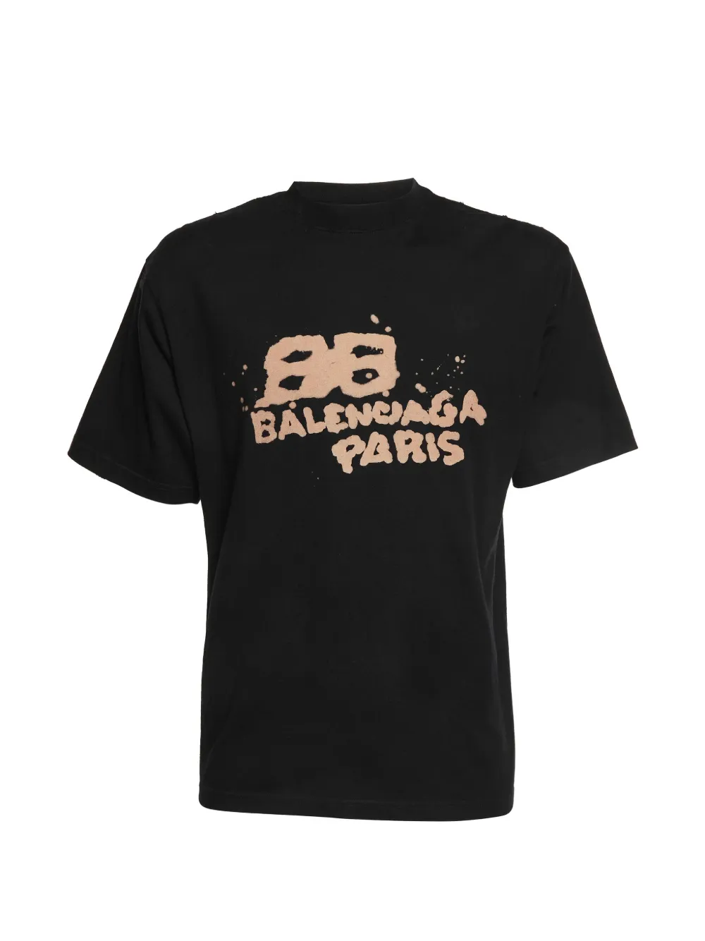 Balenciaga Pre-Owned logo-print T-shirt - Nero