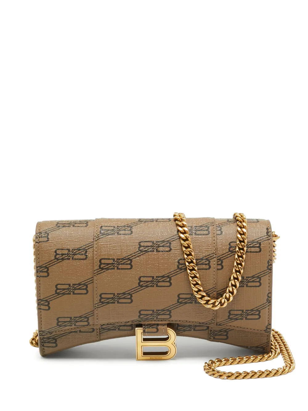 Balenciaga Pre-Owned Borsa a spalla Hourglass BB - Toni neutri